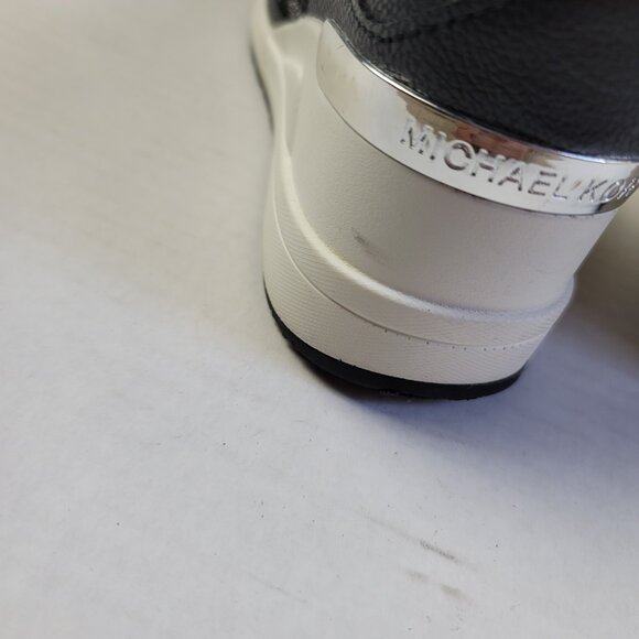 Michael Kors Neo Osker Wedges Boots Stylish MK Logo Ankle Booties for Girls - Picture 10 of 12